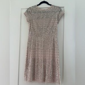 Tulle sequin dress